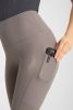 HORZE VILMA Legginsy damskie z wysokim stanem i  pełnym lejem silikonowym